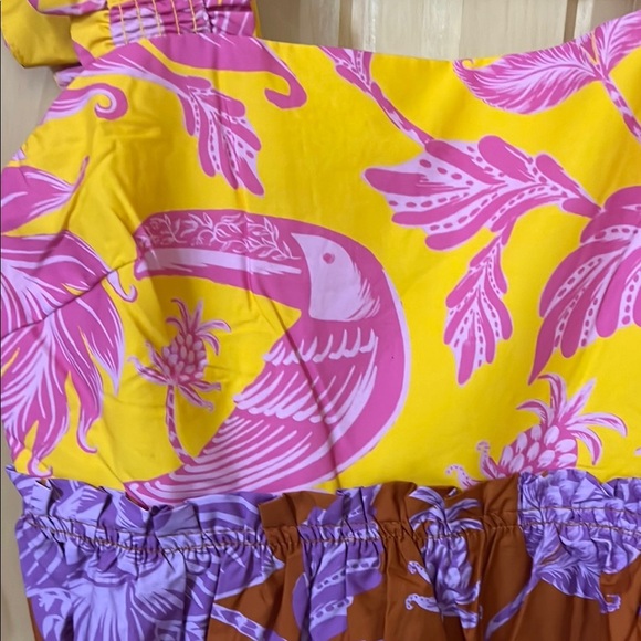 FARM Rio Tropical Spring Mix Mini Dress S NWT - Picture 14 of 15